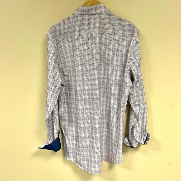 Tom Blaine purple/orange performance button down L - Picture 7 of 8